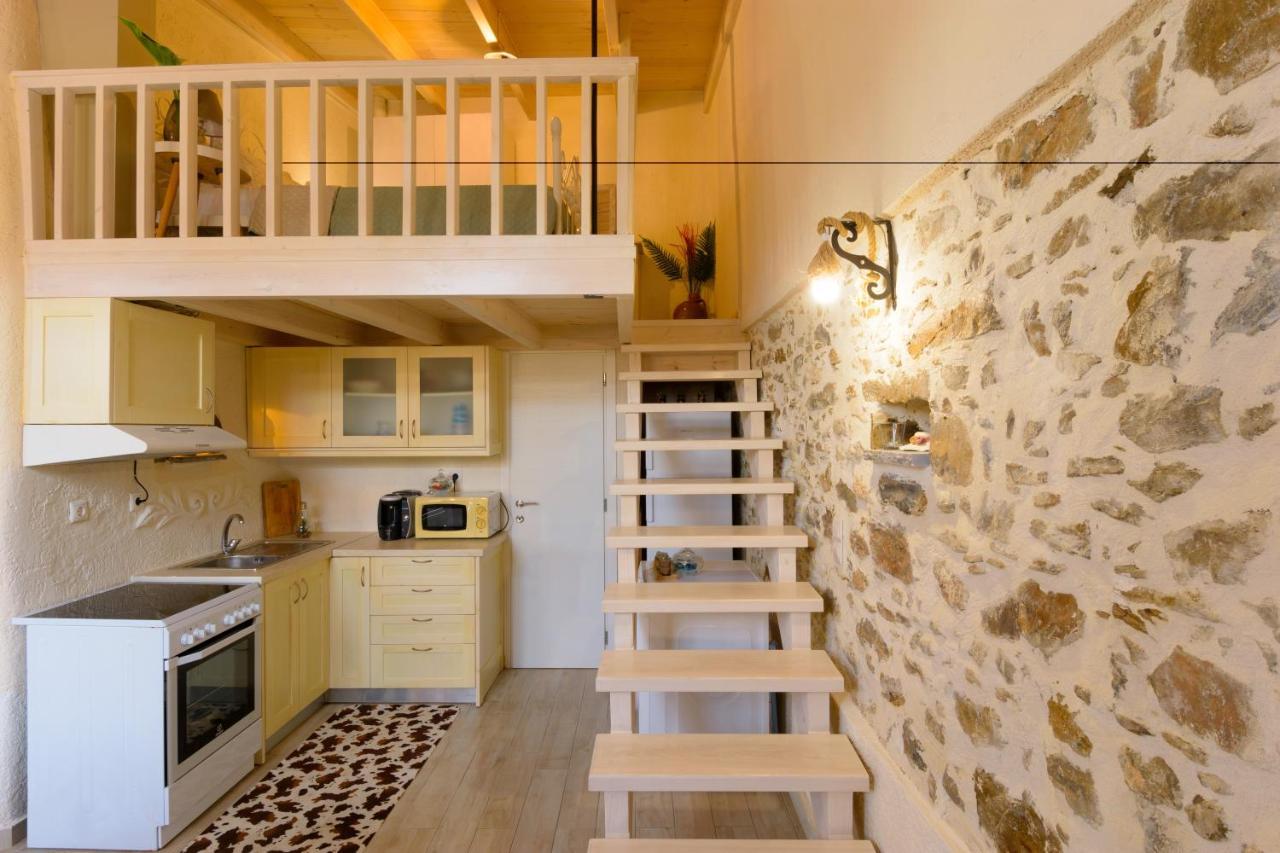 Nikithianos Platipodi Stone Houseヴィラ エクステリア 写真