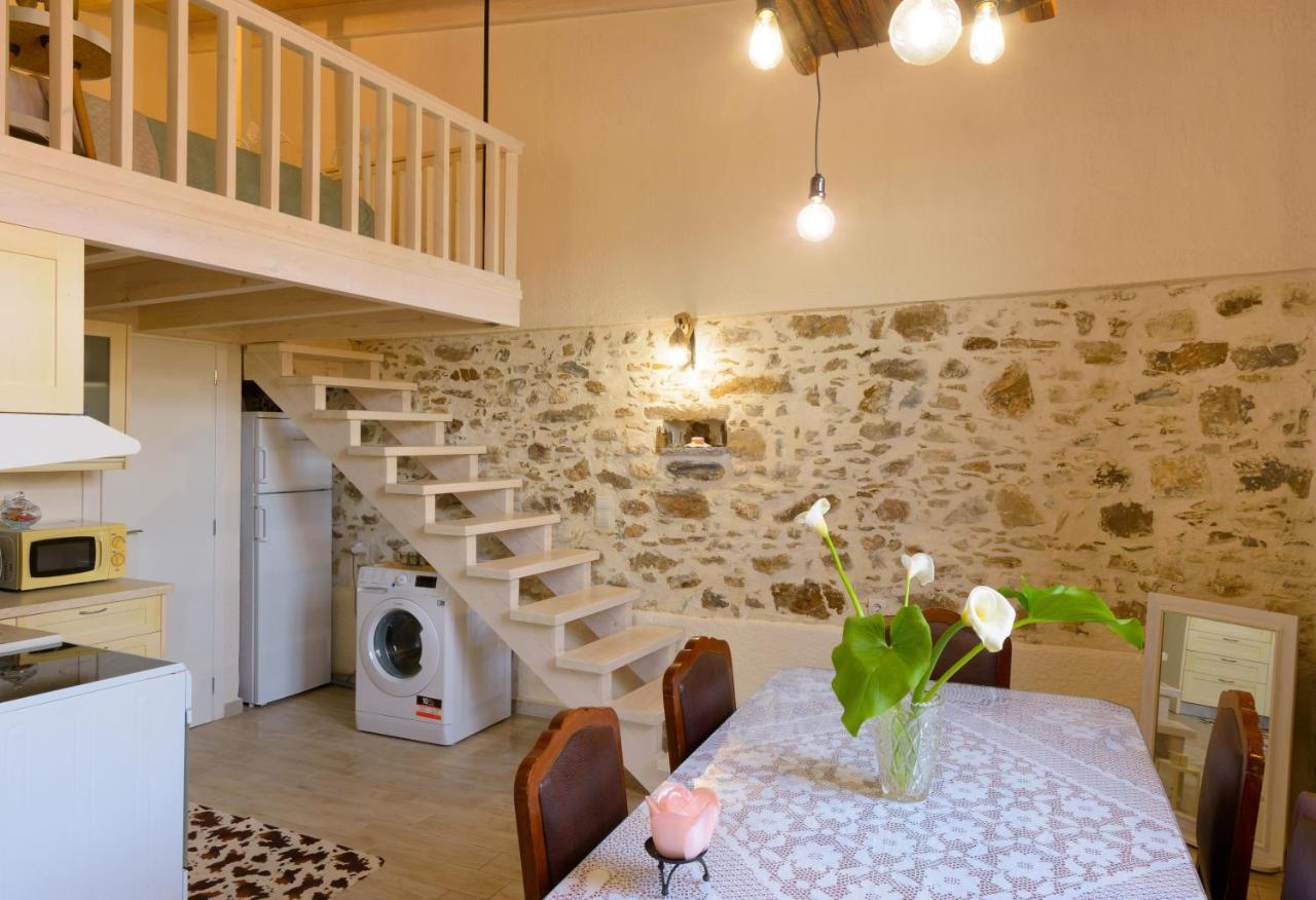 Nikithianos Platipodi Stone Houseヴィラ エクステリア 写真